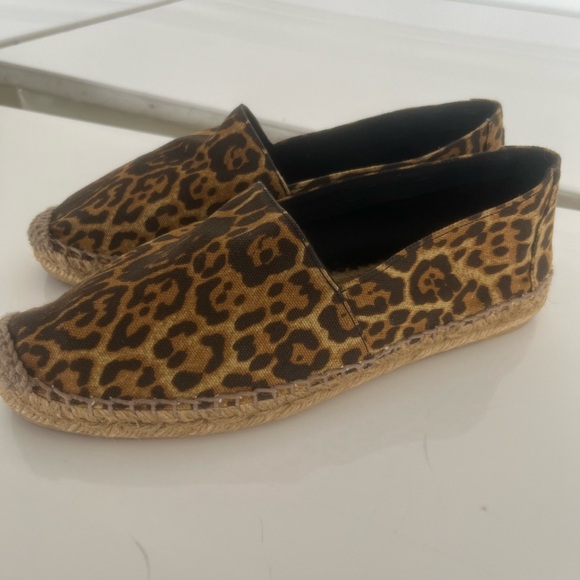 Saint Laurent Leopard print espadrilles size 38 - Picture 10 of 16
